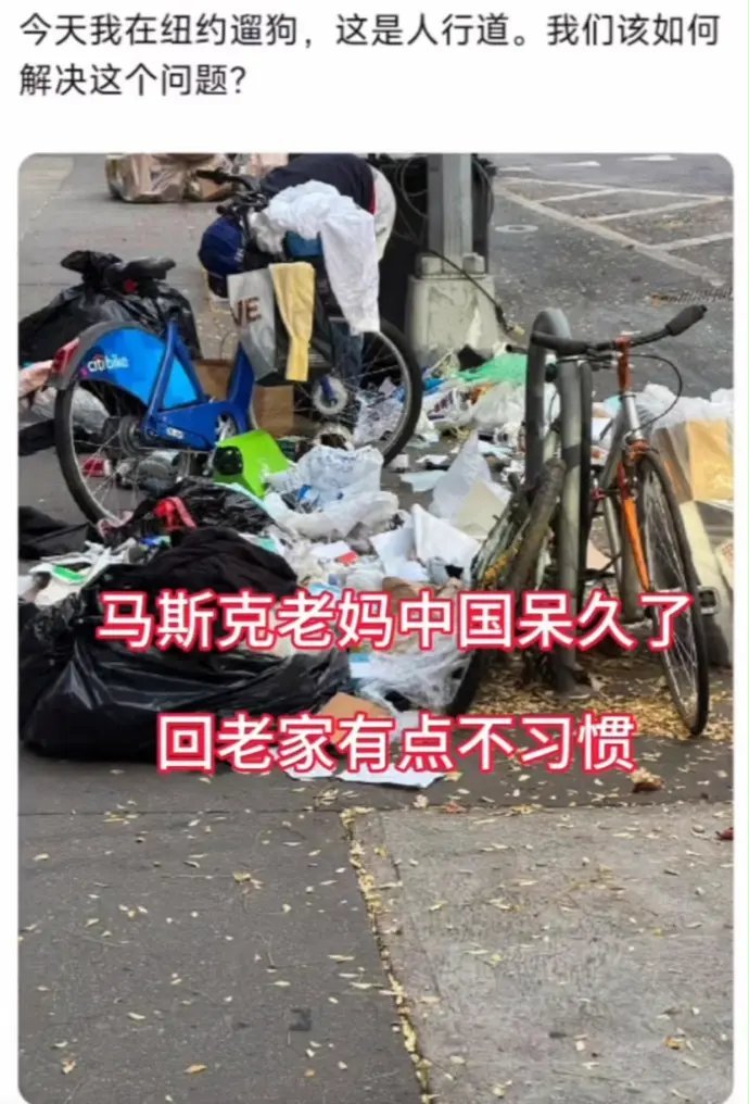 马斯克的妈妈回到纽约后疯狂怀念上海。居住情况：梅耶·马斯克自2024年底起住