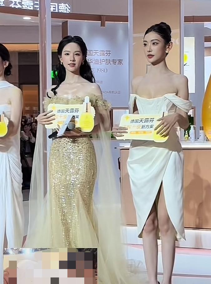 迪迪不畏和陈都灵同框，好像也没输多少啊，难怪人家有底气“撩”黄子韬，这颜值的确是