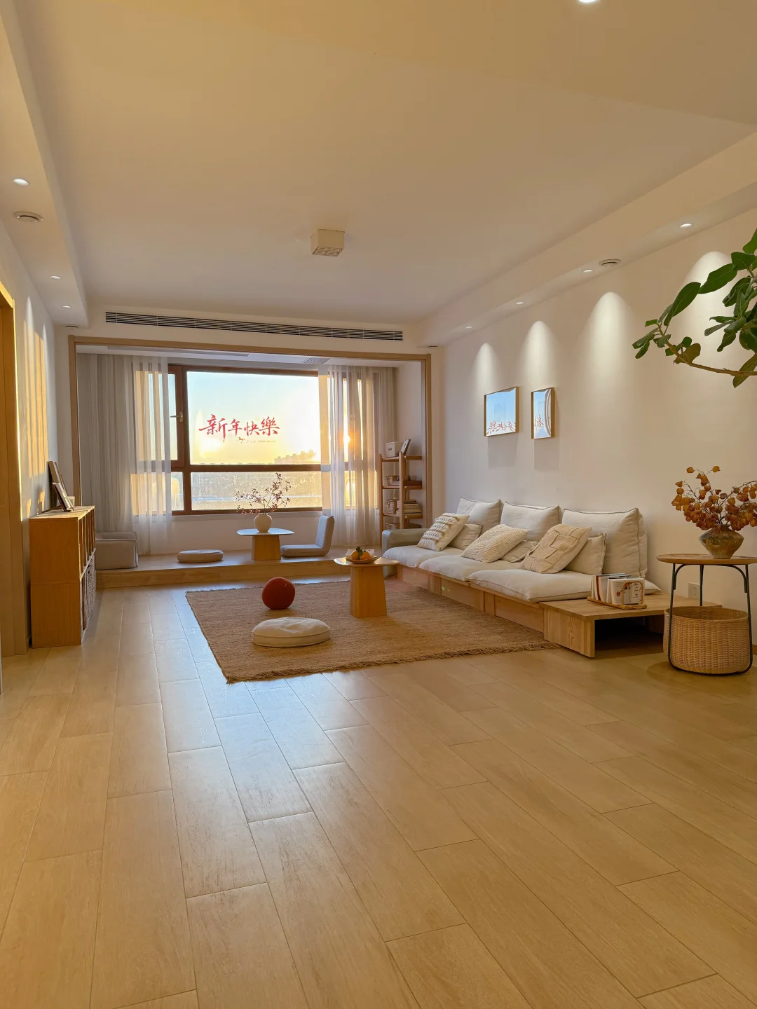 下班到家才5点，与夕阳撞个满怀～