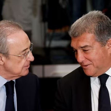 每体:拉波尔塔和弗洛伦蒂诺的关系破裂了。尤其是发生在迈阿密西甲比赛事件、内格雷拉