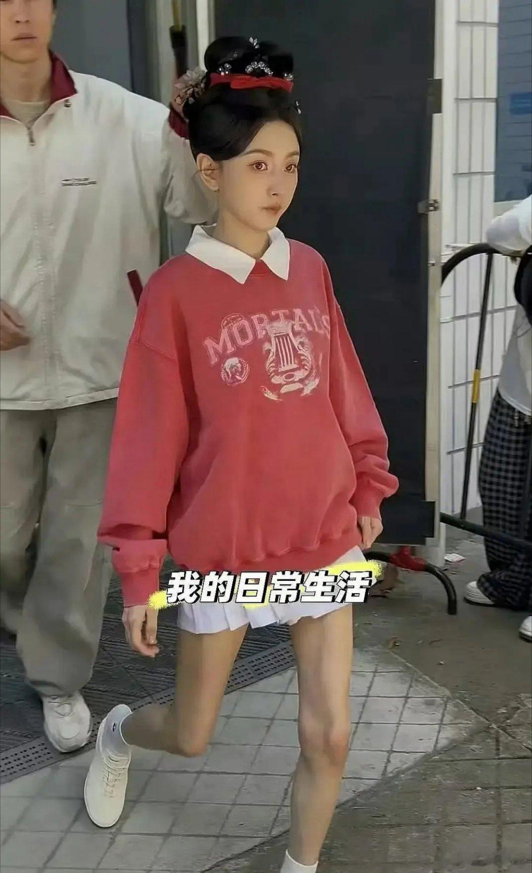 祖儿瘦成这样了上镜刚刚好