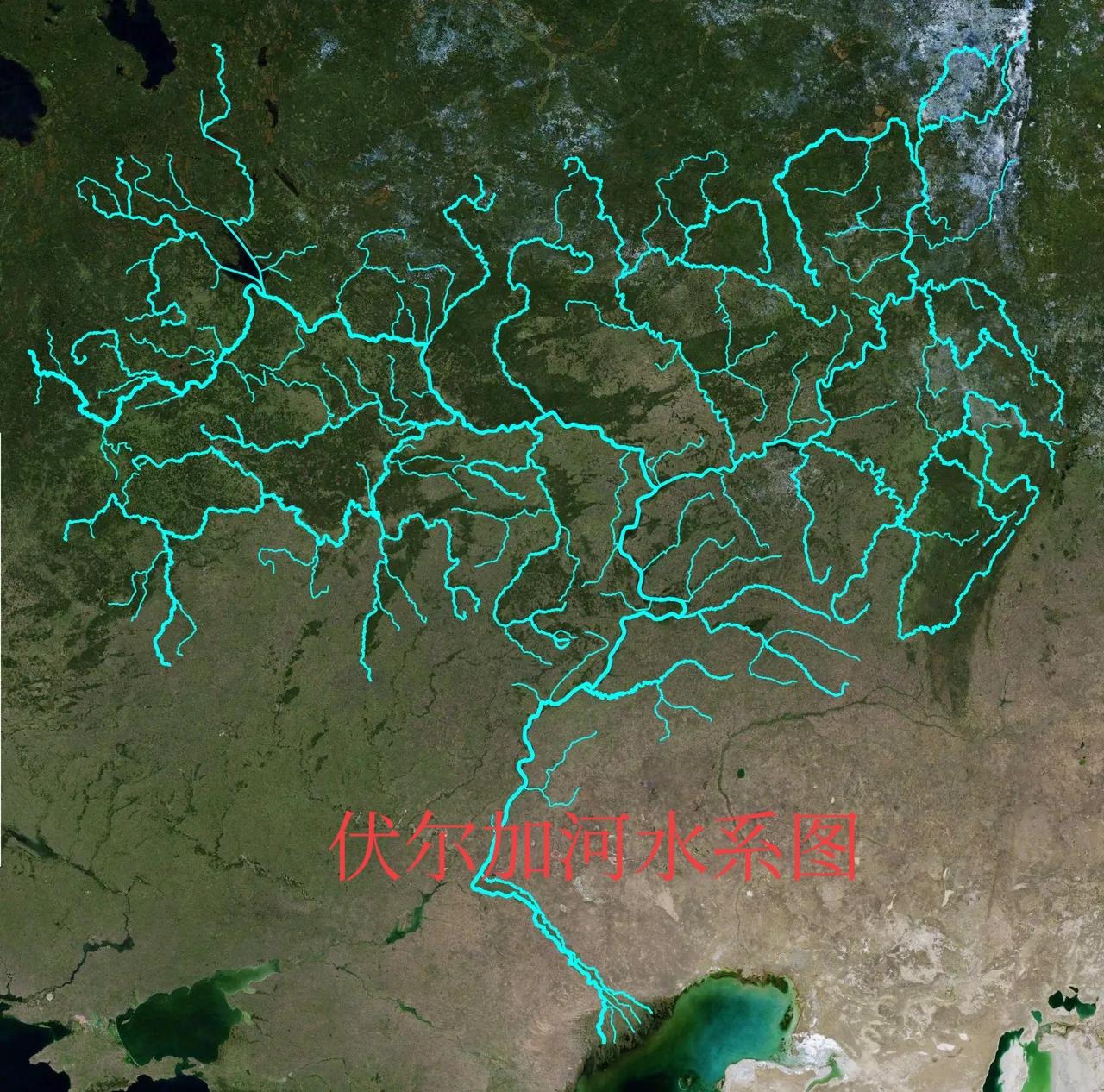 伏尔加河虽然是欧洲第一大河，流域纬度偏高，气候太冷，土地价值其实不如第聂伯河和顿