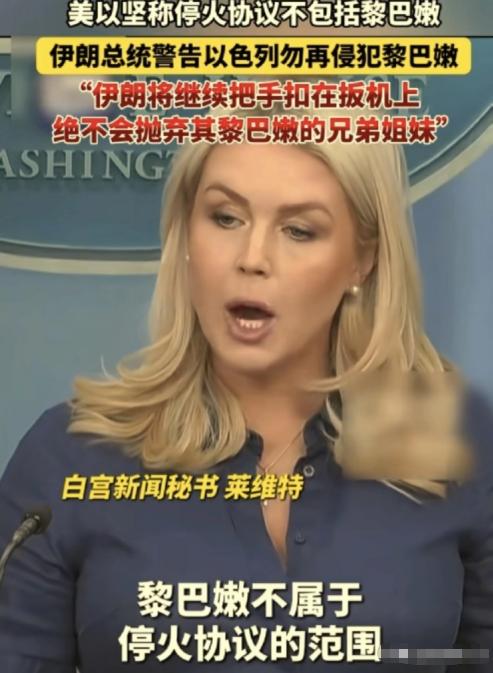 停火协议已成废纸。因为特朗普，万斯，卡罗琳，内塔尼亚胡，这4个人都在撒谎。当