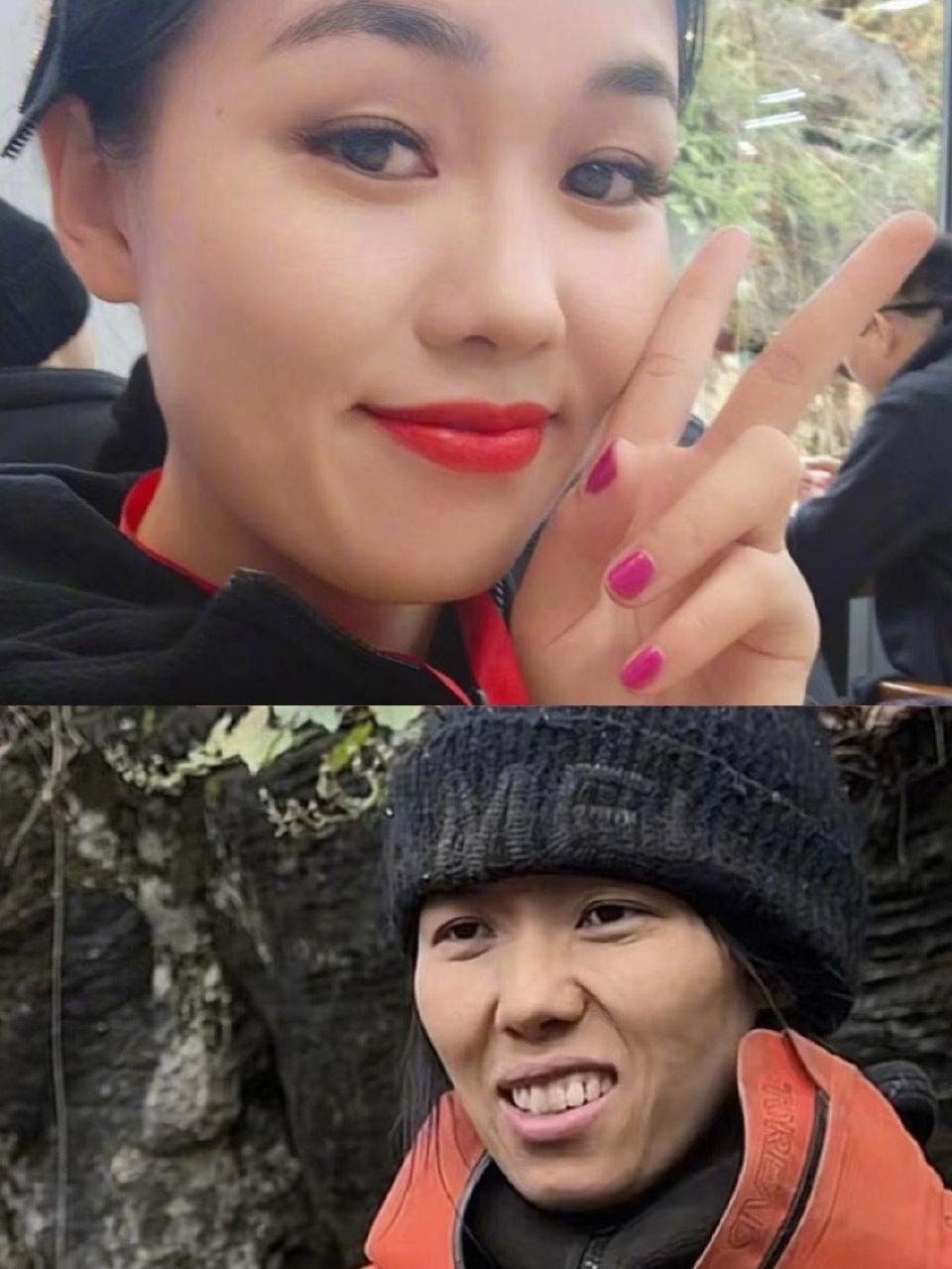 “冷美人”本名杨朝芹，是个29岁的云南姑娘，之前做AI绘图的白领，每天朝九晚五，