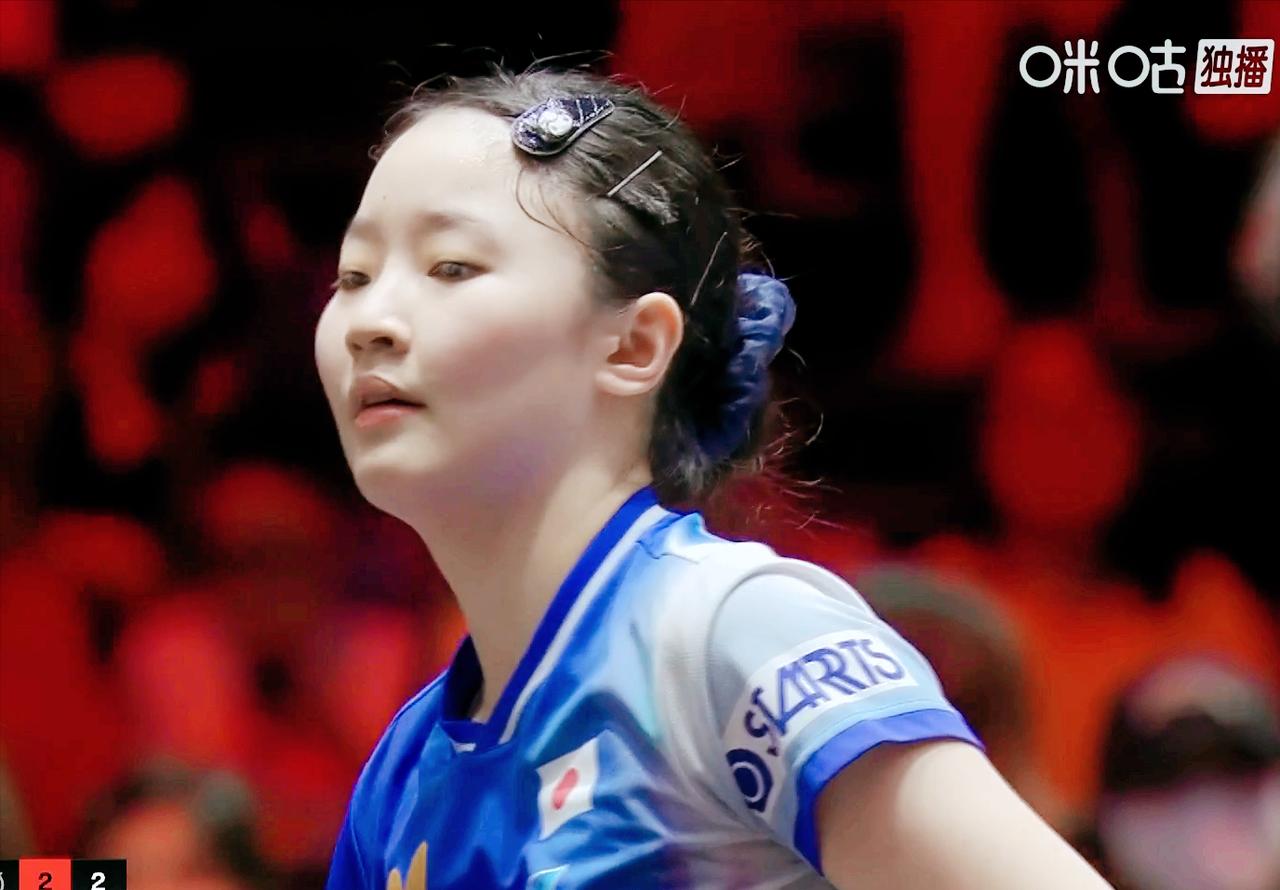 恭喜王曼昱，4:2拿下张本美和，晋级4强，前五局王曼昱3:2领先其中第五