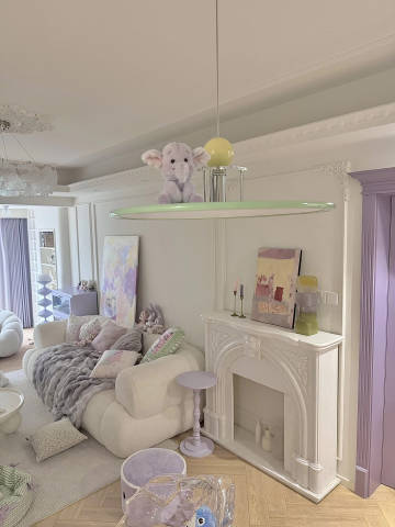 这个淡紫色也太梦幻了吧