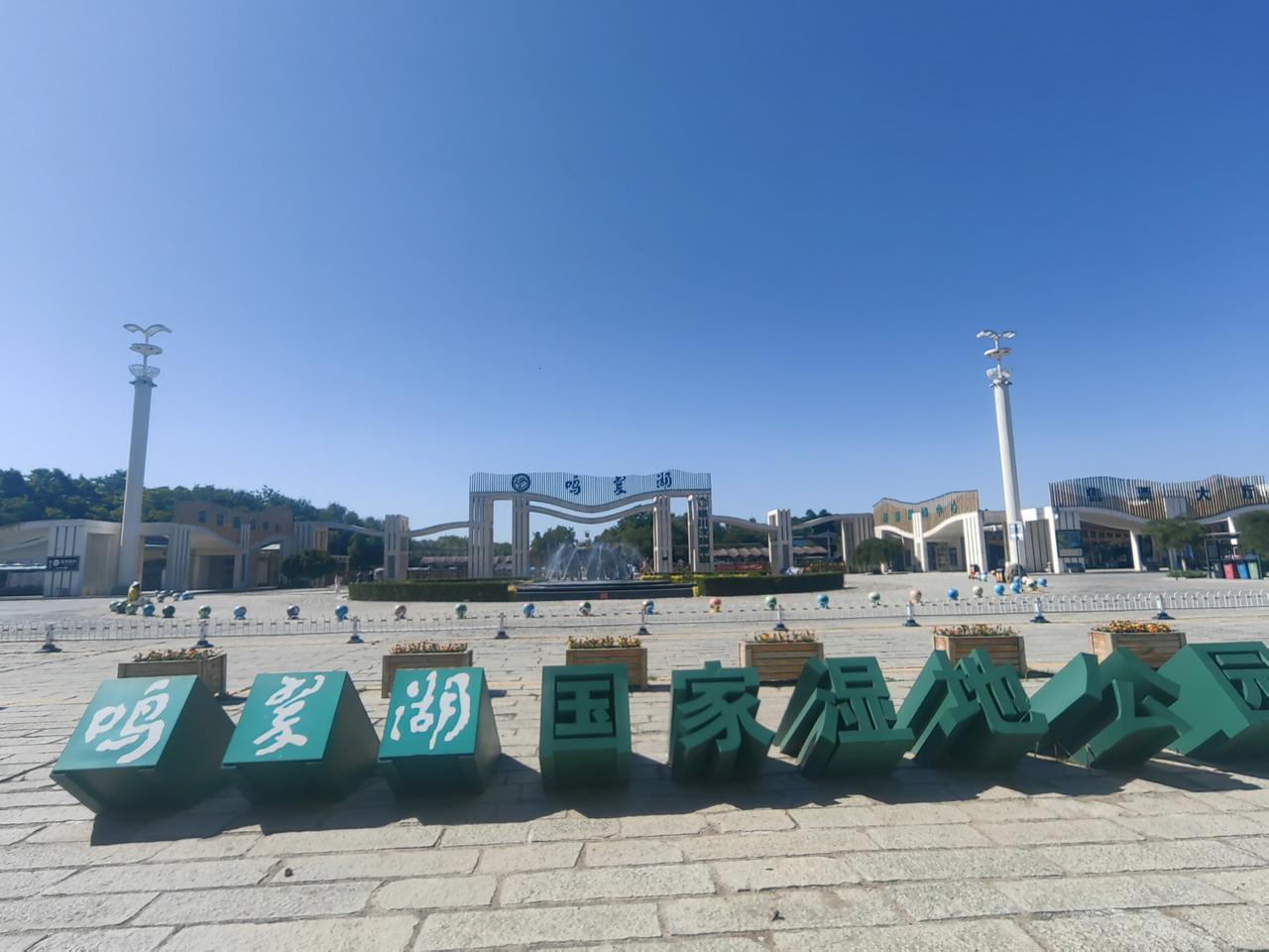 夏日，去宁夏鸣翠湖4A景区游玩，简直太爽啦！一进景区，满眼都是翠绿的芦苇荡，随风