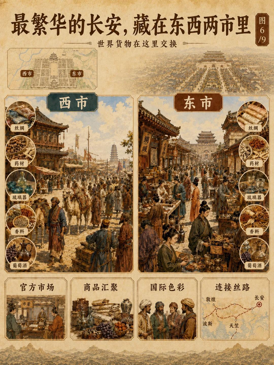 梦回大唐|唐代长安城全景复原如果把时间拨回盛唐，从高空俯瞰长安城，你会发现