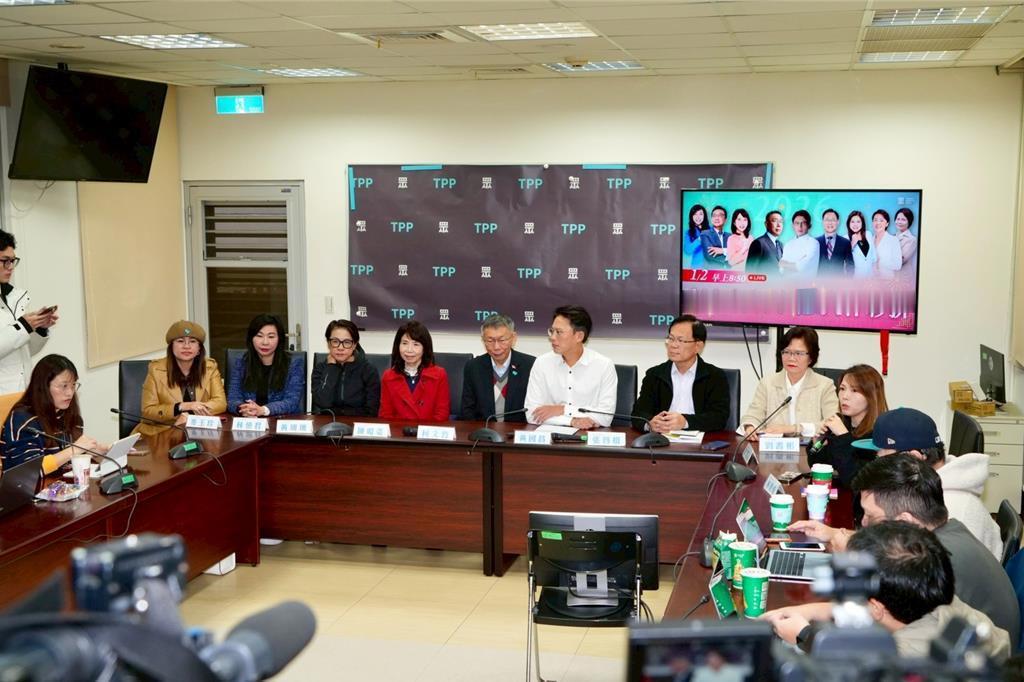 扁系人马陈昭姿未辞！民众党内讧加剧，党代表喊话柯文哲台湾民众党前党主席柯文哲为