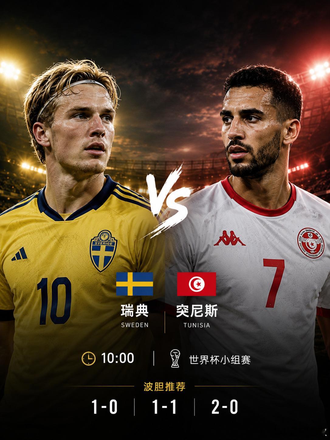瑞典vs突尼斯这场可能是很多人直接划走的比赛。听我分析🇸🇪瑞典向来以整