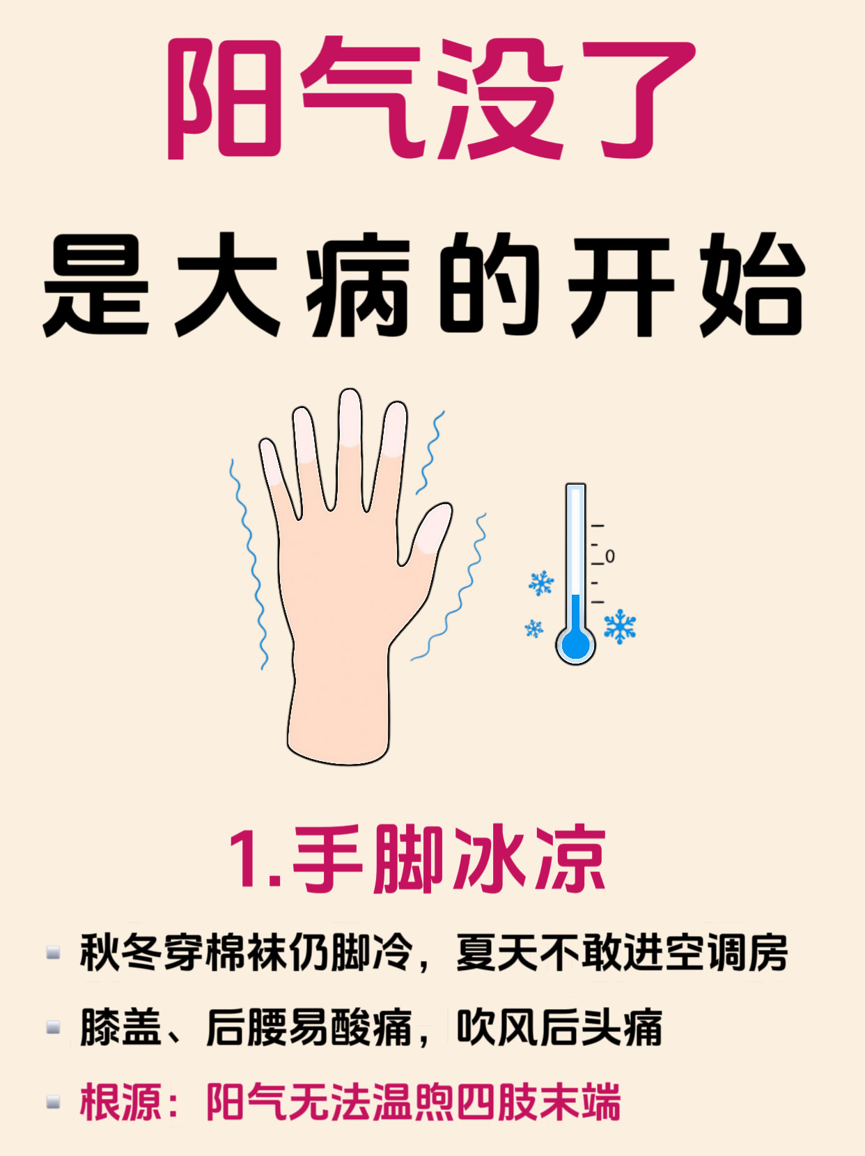 阳气没了是大病的开始！​​​