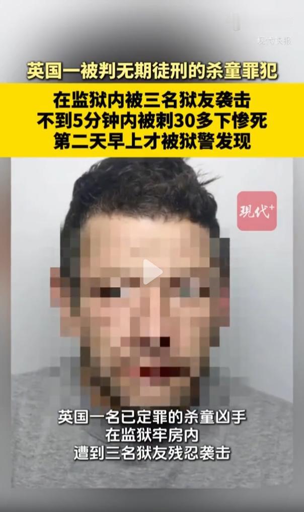 英国监狱发生一起离奇命案，死的是一个人人痛恨的杀童恶魔，夺走他性命的，是同监狱里