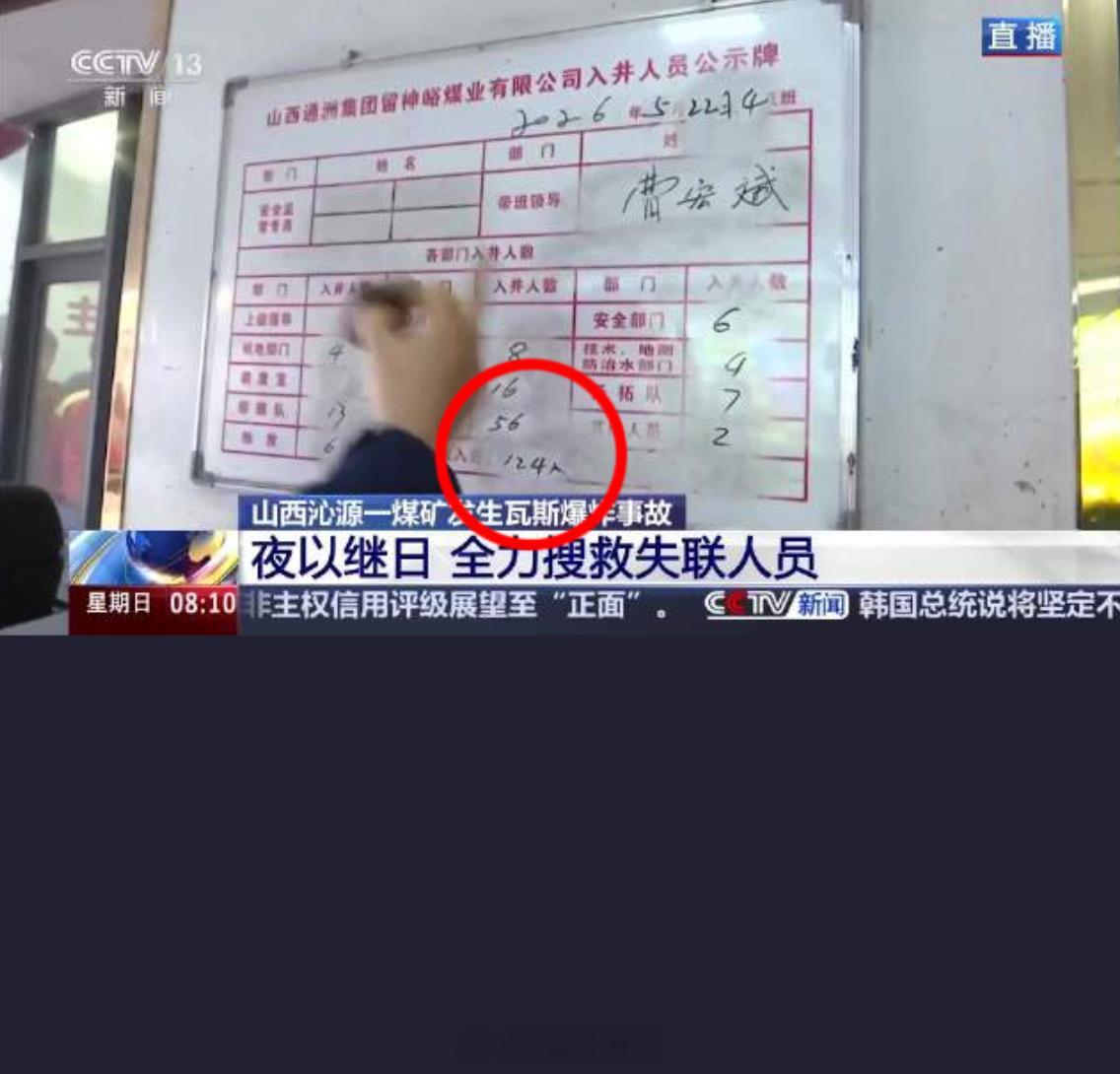煤矿19点半爆炸工人22点才被通知事件发生距今已过去约2天了登记，定位卡，都形