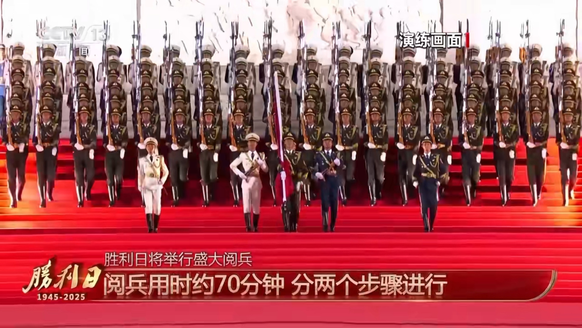 九三阅兵具体安排来了我决定了，3号啥也不看就坐电视前看直播[滑稽笑]​​​
