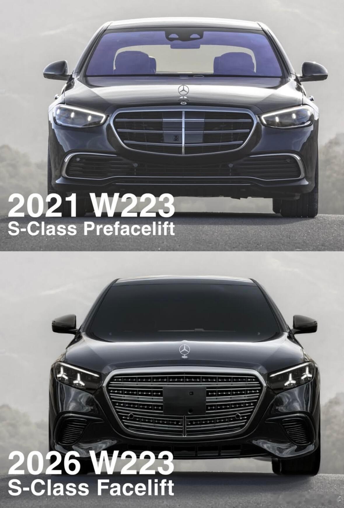 大v聊车奔驰S即将焕新