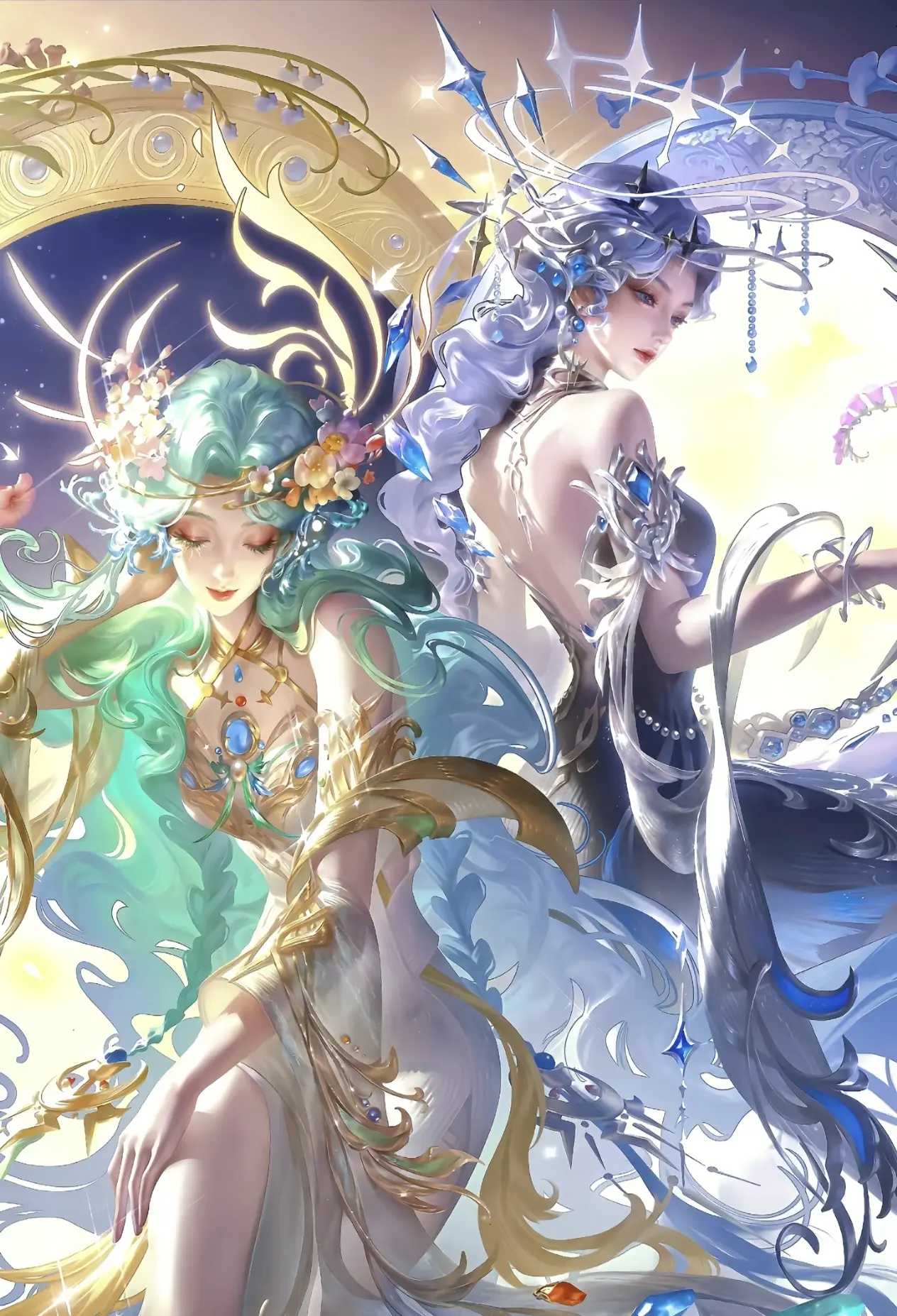 女神降临，真美啊