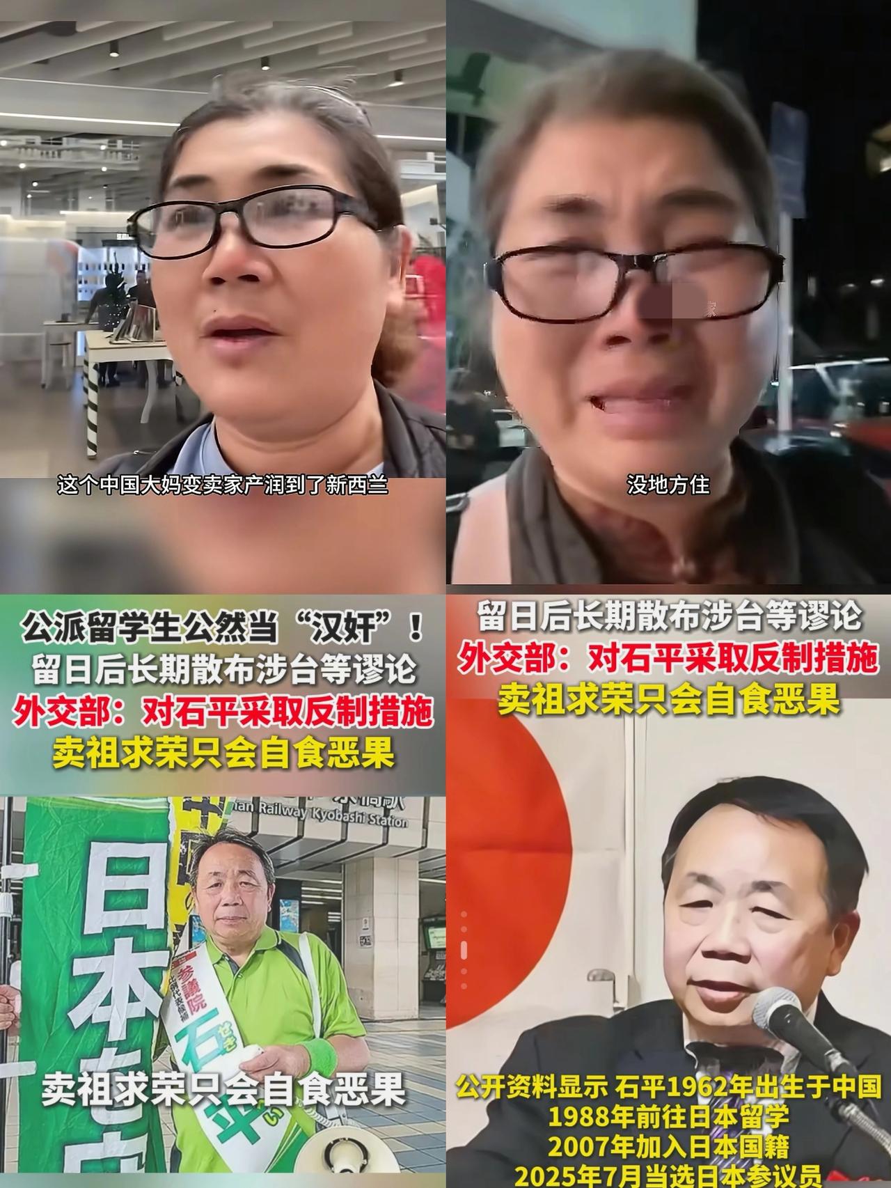 看到石平的操作，让我想起移居新西兰的杨大妈，或许他就是下一个杨大妈，甚至比她