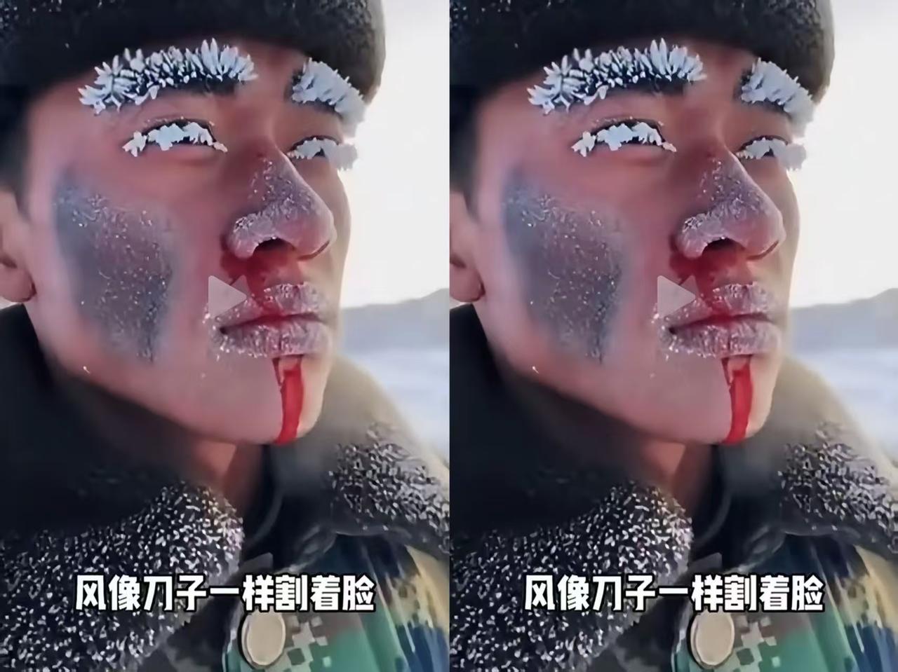 暖气房刷到边防战士的照片，瞬间破防了！暖气屋里暖意融融，可看到边防战士的巡逻画面