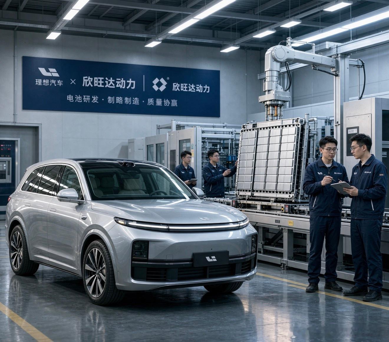 理想拿26.5亿换欣旺达动力8.79%股份、叠加原有持股间接握到11.17%，这一步看穿了就不是财务