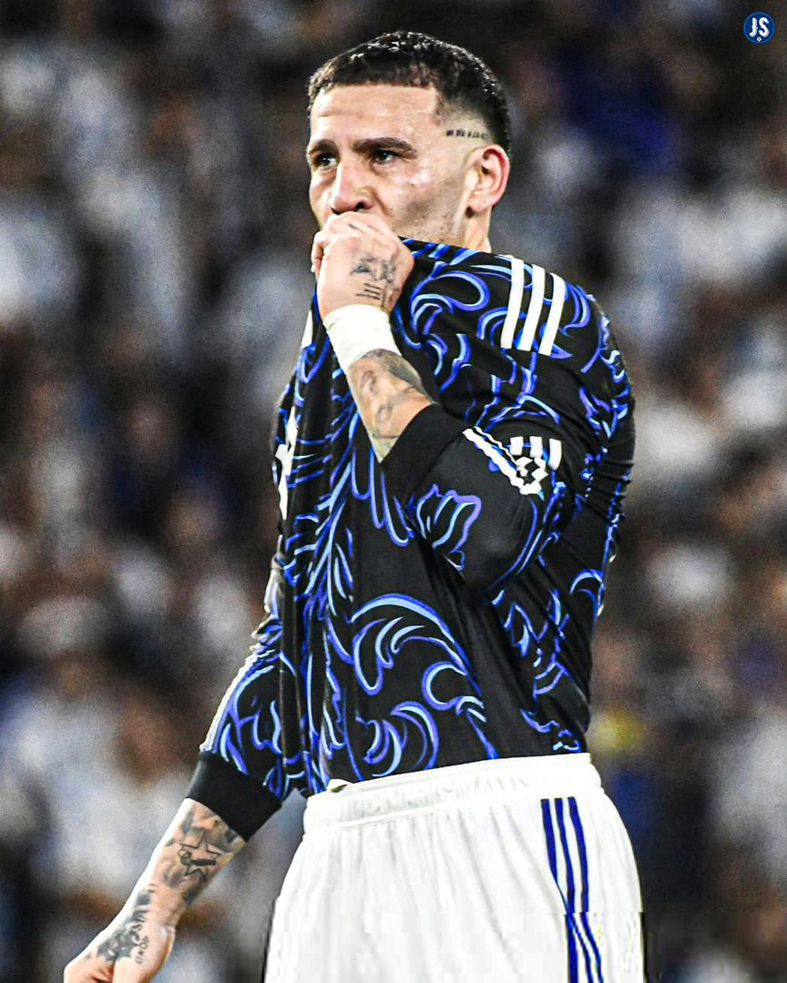 🇦🇷📊截至目前，奥塔门迪是阿根廷国家队历史上进球数排名第三的后卫（8球）