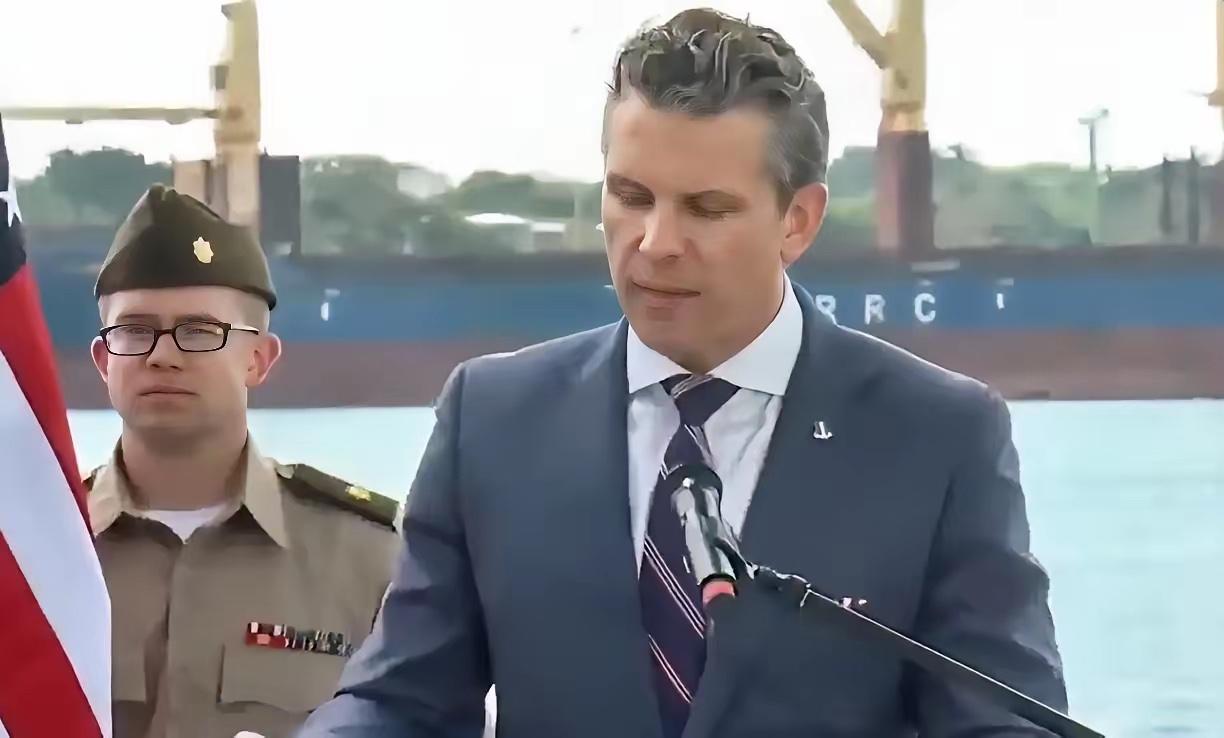 美国防长赫格塞思对中国发出严重警告，他说，中国"没有建造"巴拿马运河，中国"没有