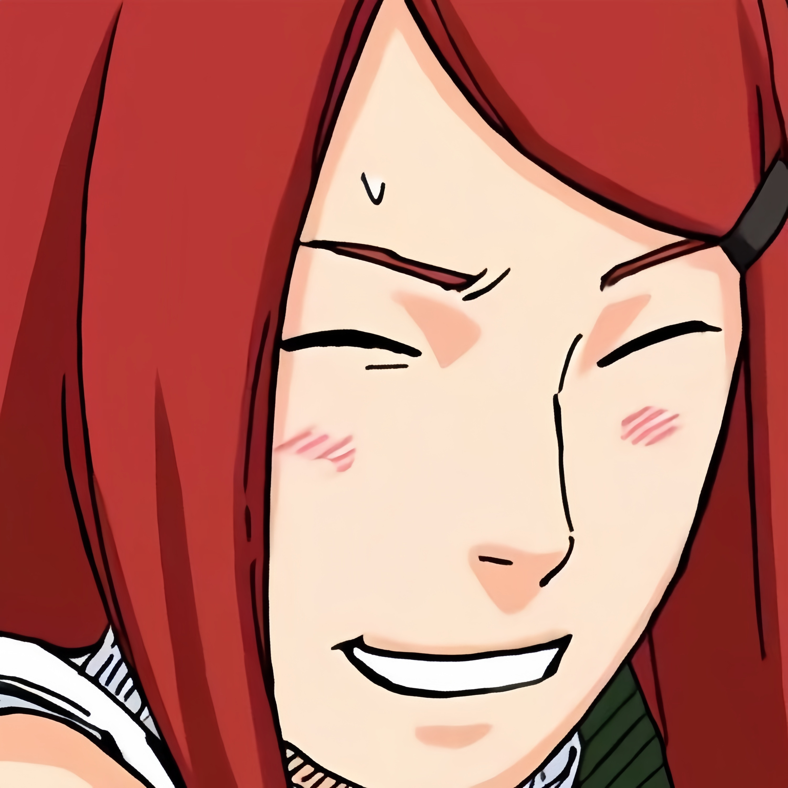 笑起来和妈妈一样甜的鸣人火影忍者漩涡鸣人漩涡玖辛奈