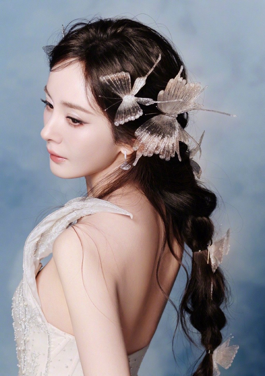 杨幂蝴蝶神女杨幂rm秋冬高定杨幂演绎RahulMishra2025秋冬高定