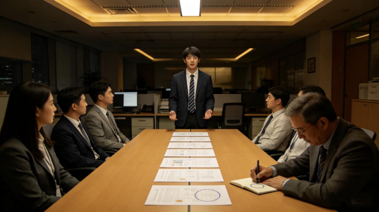 公司搞创新大赛，奖励三万元。新来的硕士生小林滔滔不绝，一口气提了六个方案。旁边