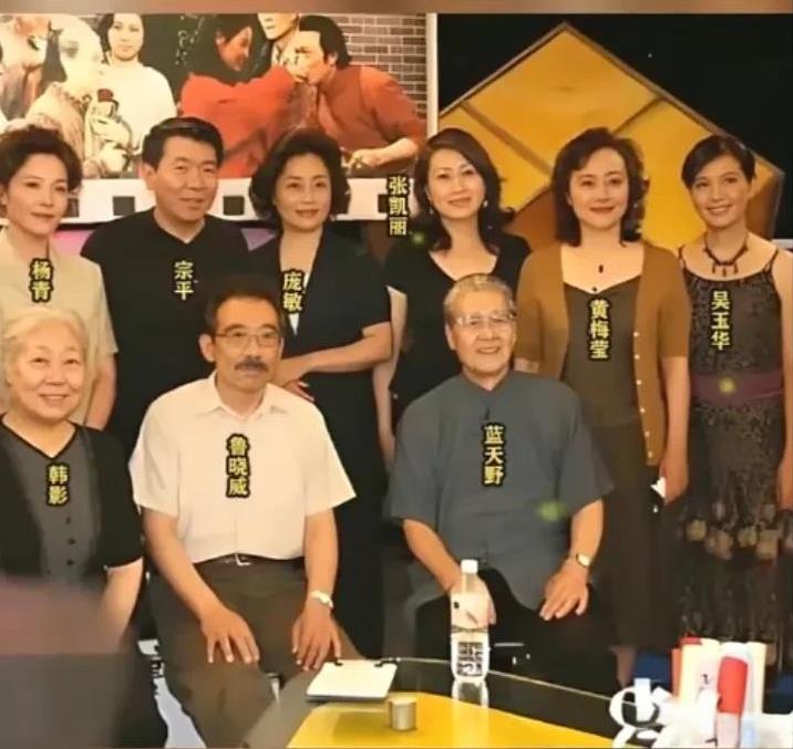 电视剧《渴望》播出17年后，主要演员重聚的合影。1990年底播出的《渴望》，形成