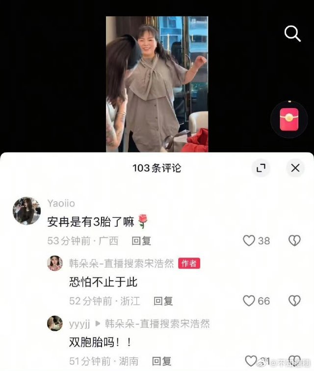 韩安冉三胎是双胞胎不是刚生吗？而且不是刚闹离婚吗？是我记忆错乱了嘛…​​​