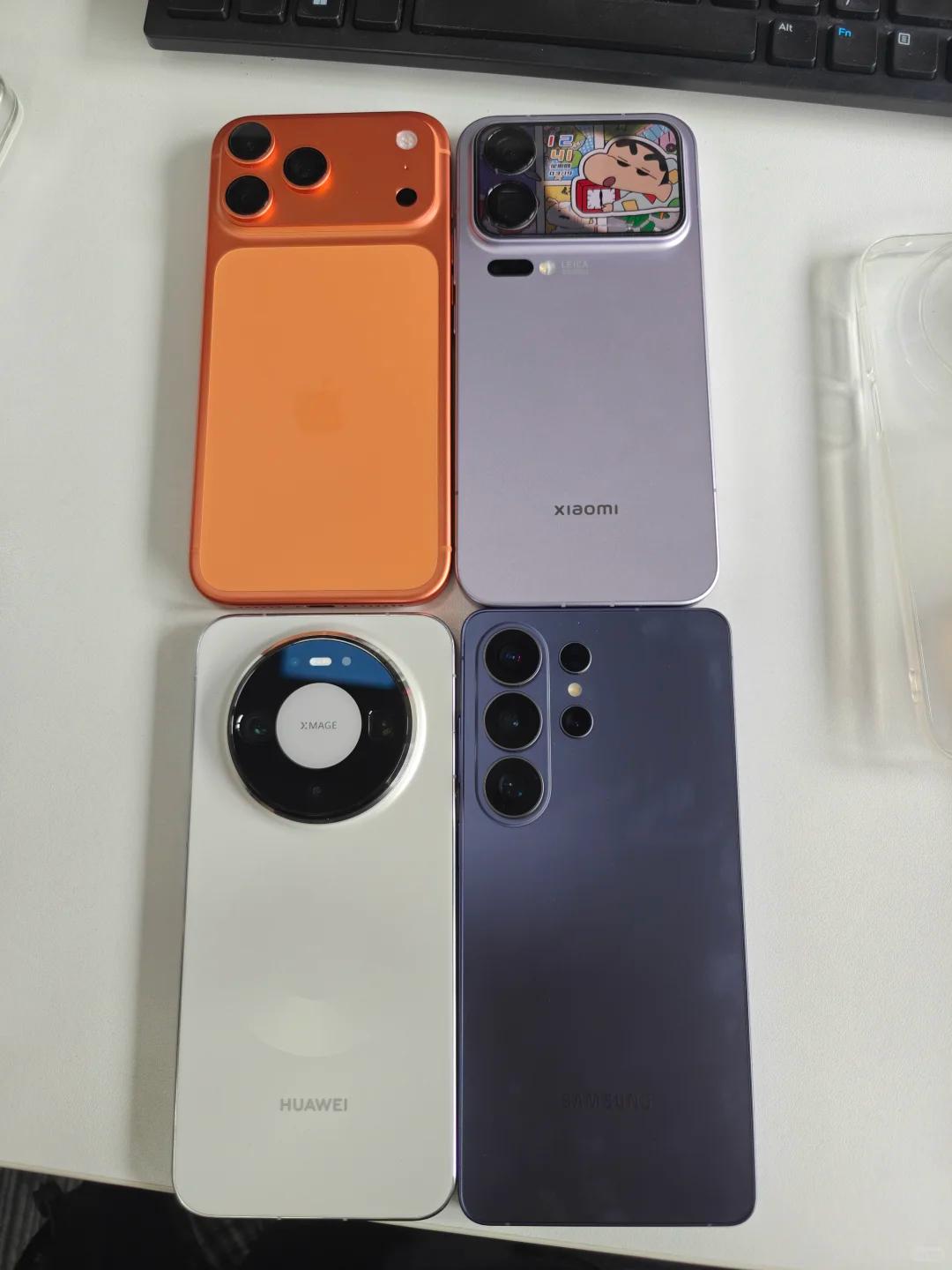 今年国产手机的颜值比苹果三星高多了！有人和一样的觉得小米和华为好看吗？我很喜