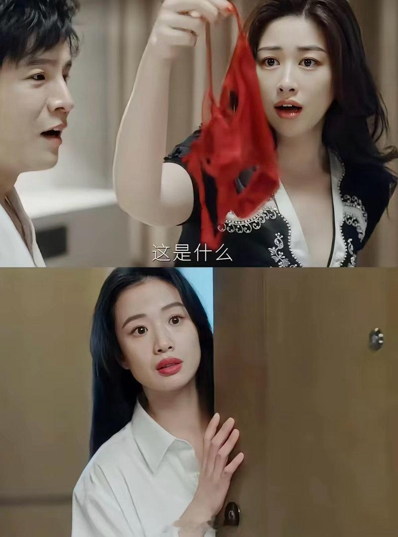 一直get不到朱珠的美貌，两张脸对比起来之后发现她是真美