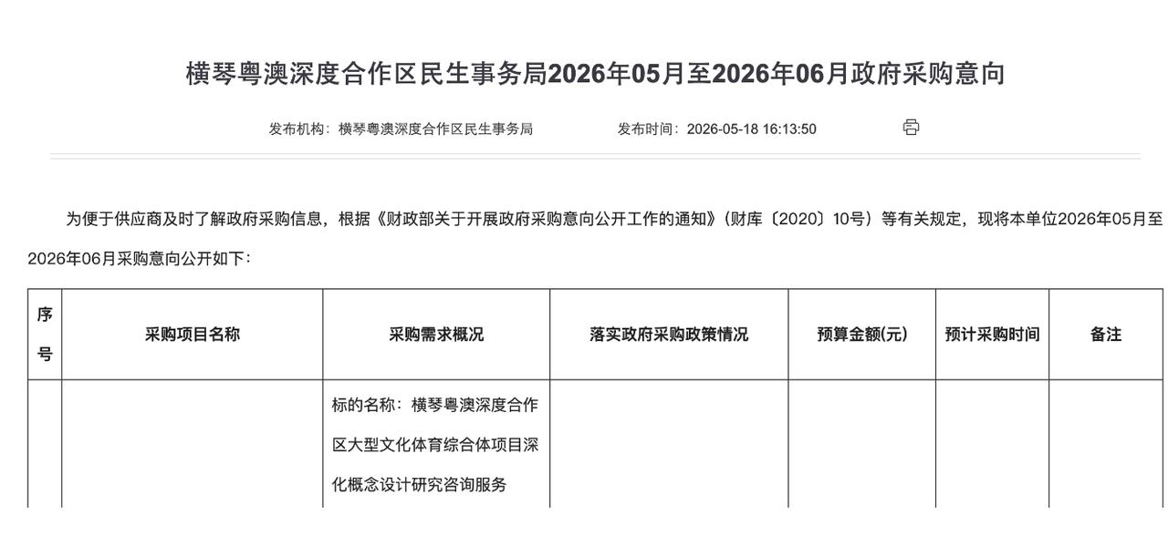 犀利！珠海约26.1万㎡文体综合体，要来！琴澳的朋友们，咱们盼了许久的那个“