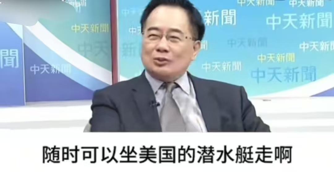台湾省蔡正元博士在一档节目中说，台湾军队不受中国国民党和台独民进党的控制，是直接