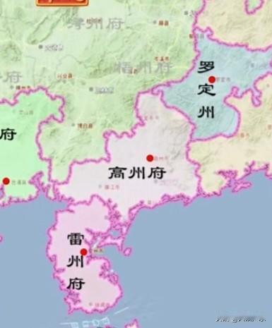 广东粤西地区的这个罗定、高州、雷州，为什么都没有发展成大城市呢？从历史的角度