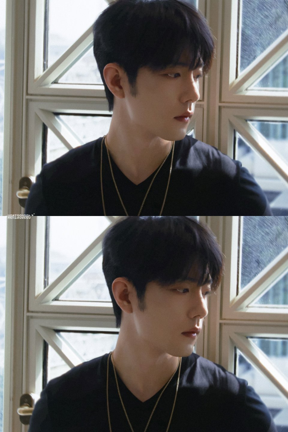 肖战就是硬帅！这颜值直接封神，五官线条干净又立体，自带氛围感buff，一眼沦陷！