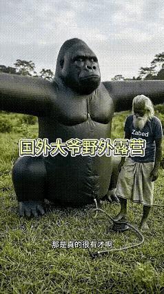 搞得这么形象，是怕半夜有老虎来吗？