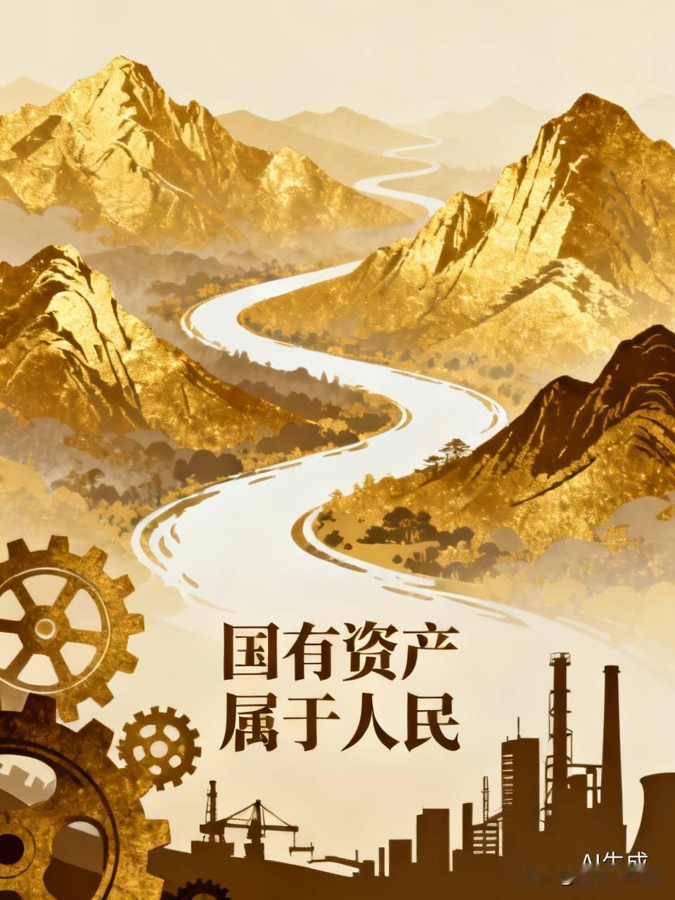 国有资产属于人民。中国90%的富豪都是通过企业改制侵吞了国有资产，他们借改革一