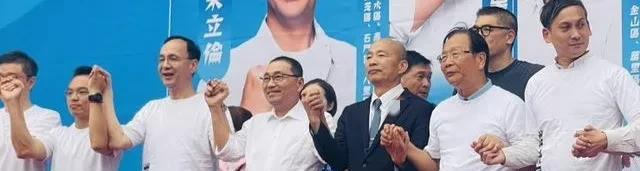 国民党今天在新北举行反恶罢造势大会。因今天多个地方都举行大造势，国民党大咖轮流赶