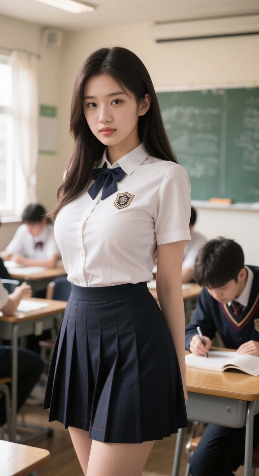 甜系少女裙角飞，笑容治愈暖人心