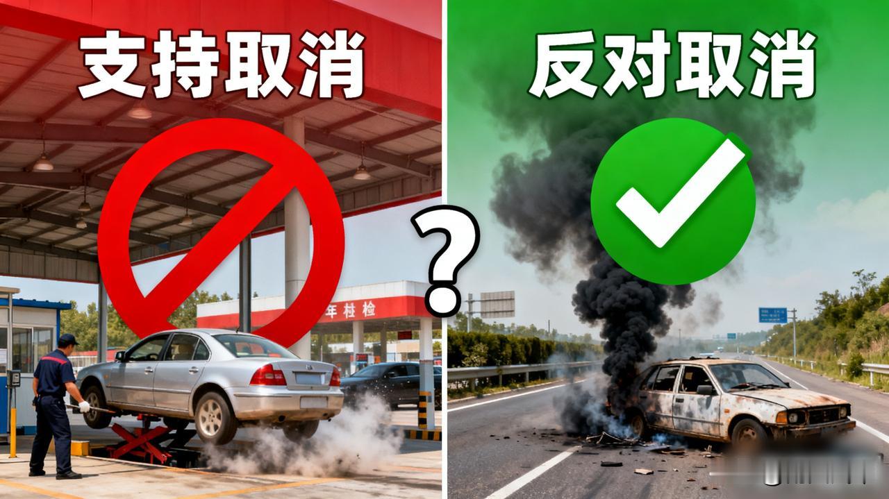 年检到底该不该取消？司机们吵翻了！支持方说：纯属形式主义，伤车又费钱！反对方