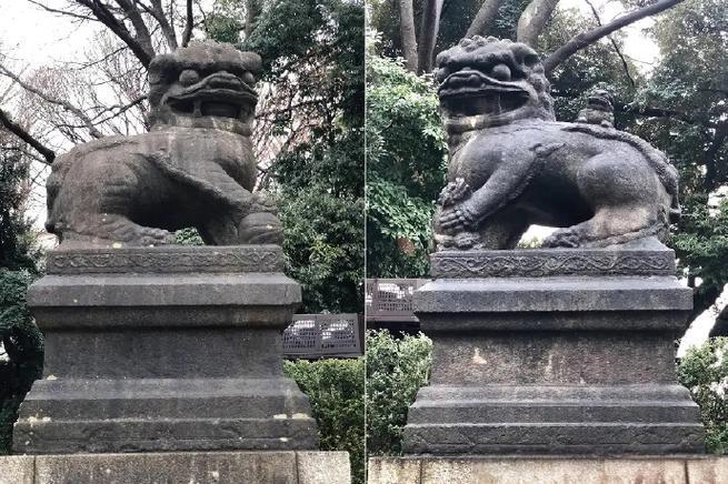 没想到日本靖国神社门口摆了百来年的那对石狮子，居然是抢咱们中国的！1894年甲午