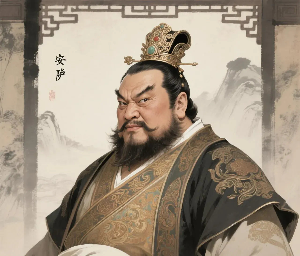 天宝十五年（756年）六月，安禄山攻克长安，却得知他留在长安的长子安庆宗早在半年