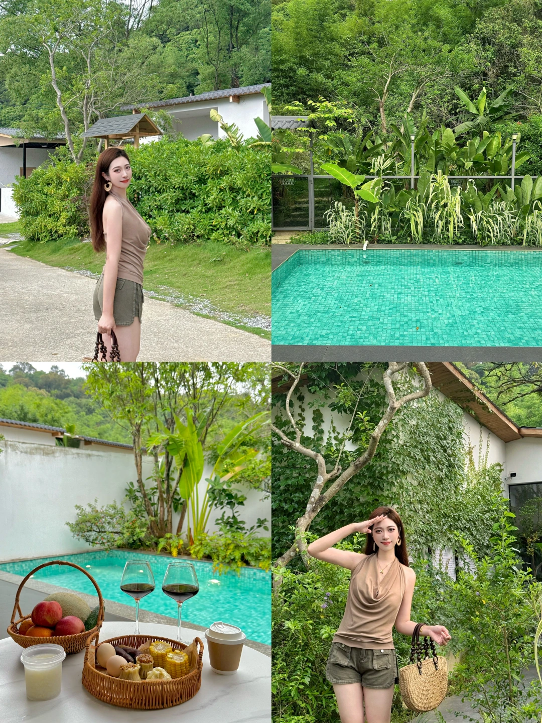 罗浮山下⛰️林野里🍃慢悠悠的日子才算度假