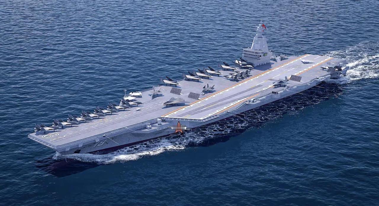 美国这下真的是破防了，中国第一次造核动力航母，就要造全球最大核航母，预计将于27