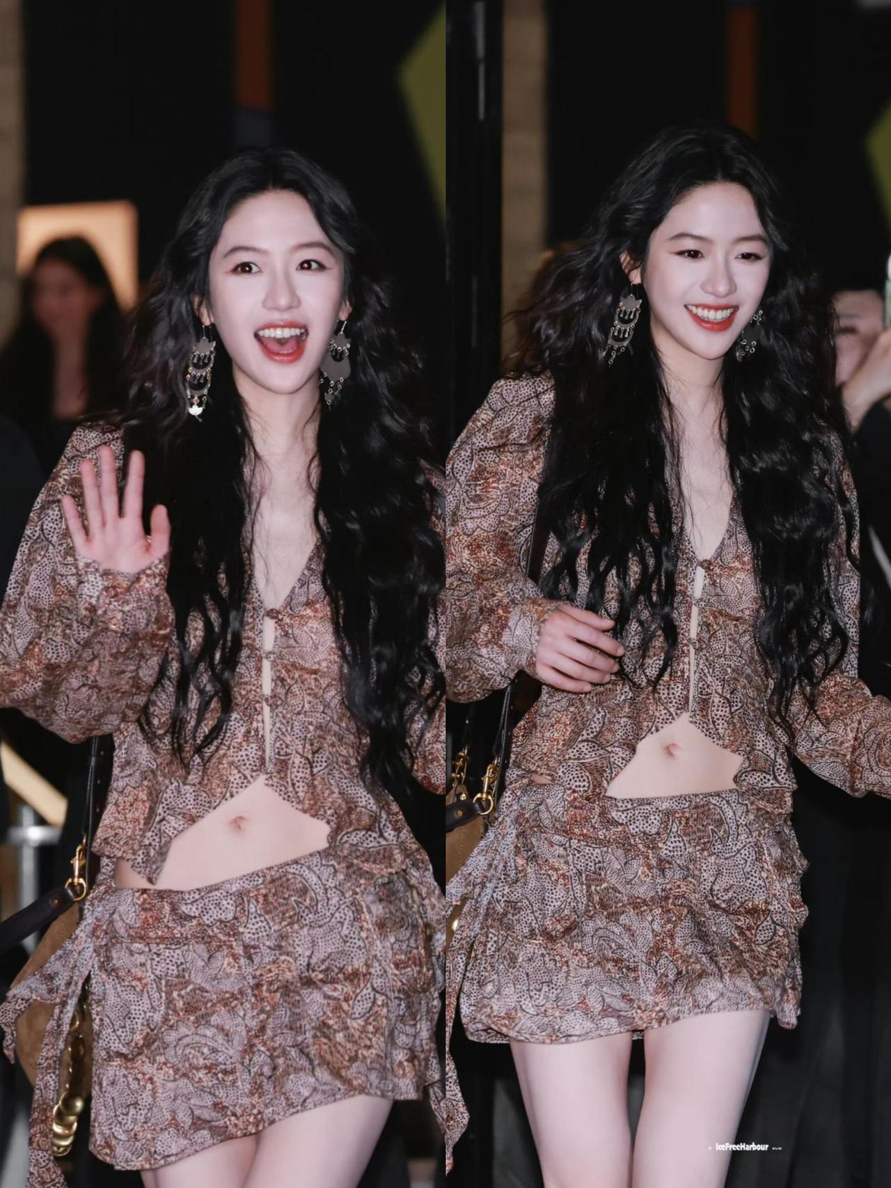 我敢说​向涵之斩不斩男我不知道​但她一定斩女！很多高饱和的艳丽色彩，