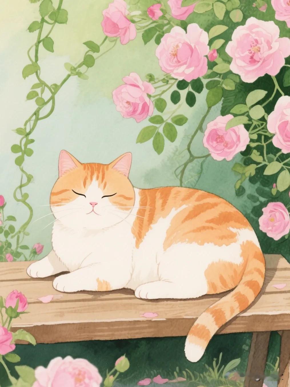 猫咪眼中最幸福的6件事!1.阳光浴时间猫最爱在窗边摊成“毛毯子”，让温
