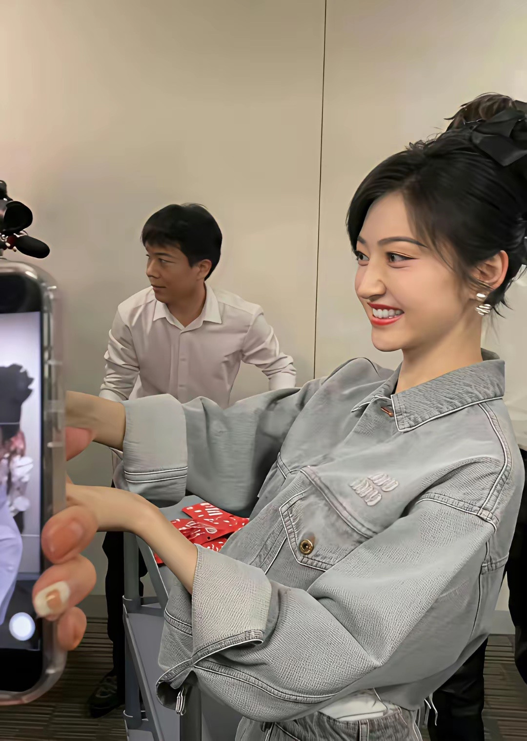 我的妈呀，景甜现实中好恐怖​​​