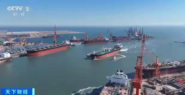 中国超大型油轮建造技术领跑全球中国超大型油轮建造技术简直牛爆了，妥妥领跑全球！