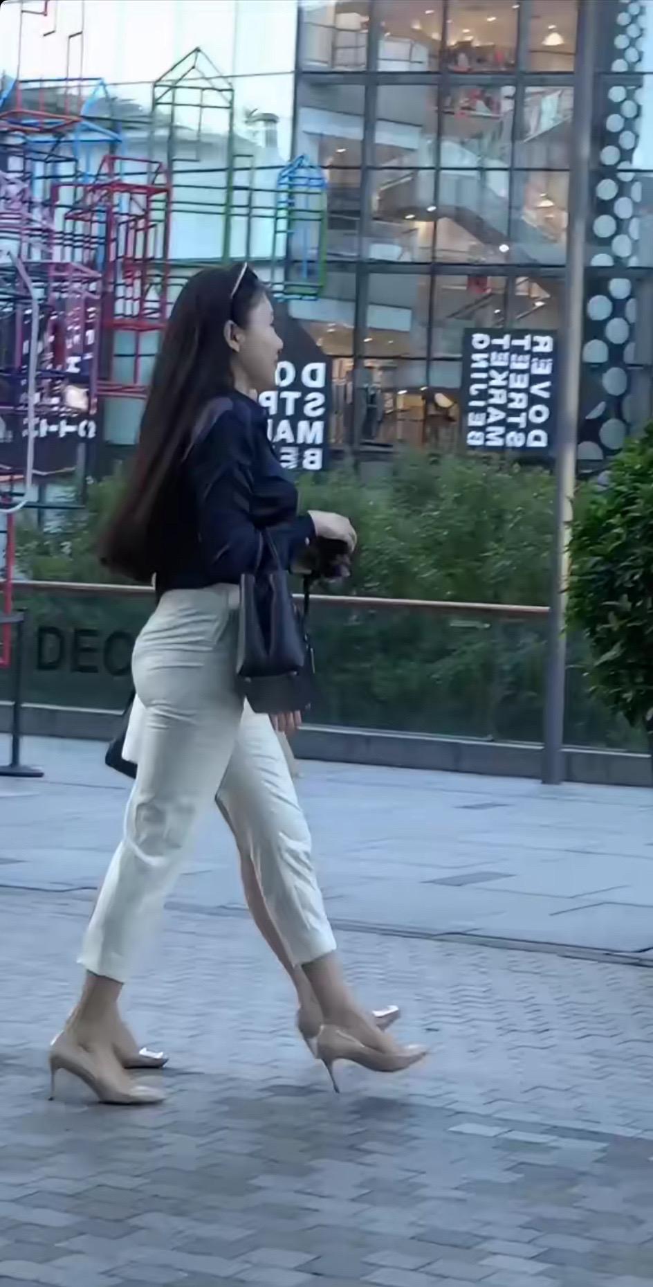 街拍穿搭 美女 女神
